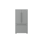 Beko BFFD3624ZSS 36" Counter-Depth French Door Refrigerator with 20.5 cu. ft. Capacity, HarvestFresh, IonGuard, Automatic Ice Maker, in Stainless Steel