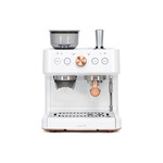 Cafe C7CESAS4RW3 Bellissimo Smart Semi Automatic Espresso Machine and Frother (Matte White)