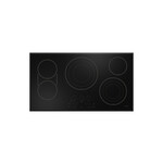 Cafe CEP90361TBB 36 inch Smart Electric Radiant Cooktop with 5 Elements, Chef Connect, Keep-Warm Setting and Hot Surface Indicators (Black)