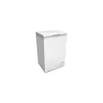 Avanti CF35F0W 21" Garage Ready Chest Freezer with 3.5 cu. ft. Capacity, Adjustable Thermostat and Removable Storage Basket in White