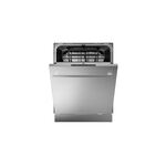 Asko DBI564THS 24" Built-In Undercounter Dishwasher with 16 Place Settings, ADA Height Compliant, Welded Stainless Steel Container, LCD Display, Cycle End Indication, in Stainless Steel (Tubular Handle)