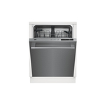 Beko DDT25401X 24" Fully Integrated Dishwasher with 14 Place Settings, 5 Cycles, 4 Functions, 48 dBA and Stainless Steel Tub in Stainless Steel