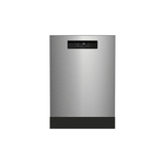 Beko DUT36522X 24" Built-In Dishwasher with 15 place settings, CornerIntense®, 45 dBA Noise Level, LED Display, 6 Wash Cycles, Full-Sized Third Rack (Stainless Steel)