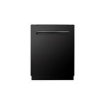 ZLINE DWVBS24 24" Tallac Series Built-In Dishwasher with Third Rack, 51 dBA Noise Levels, 8 Wash Cycles, 15 Place Settings, Stainless Steel Tub (Black Stainless Steel)