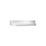 Broan F403011 30" Under Cabinet Range Hood with 230 CFM, Aluminum Grease Filter (Monochromatic White)