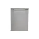 Fulgor Milano F4DWT24SS1 400 Series 24" Built-In Dishwasher with 14 Place Settings, 6 Programs, in Stainless Steel (Handle Not Included)