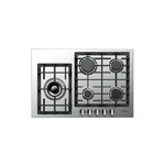 Fulgor Milano F4GK30S1 400 Series 30" Gas Cooktop with 5 Burners in Stainless Steel