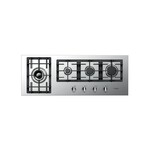 Fulgor Milano F4GK42S1 400 Series 44" Gas Cooktop with 4 Burners in Stainless Steel