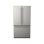 Fulgor Milano F6FBM36S2 36" Counter Depth French Door Refrigerator with 19.86 cu. ft. Total Capacity in Stainless Steel (Handles Sold Separately)