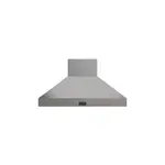 Fulgor Milano F6PC48DS1 Sofia 600 Series 48" Professional Chimney Hood with 1000 CFM, LED Lighting and Baffle Filters in Stainless Steel