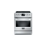 Fulgor Milano F6PIR304S1 Sofia 600 30" Induction Professional Range with 4 Elements and 4.1 cu. ft. Oven Capacity in Stainless Steel