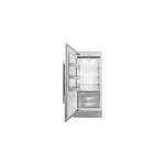 Fulgor Milano F7IRC36O1L Sofia 700 Series 36" Built-In Column Refrigerator with 21.54 cu. ft. Capacity in Panel Ready (Left Hinge)