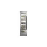 Fulgor Milano F7SWC24S1L Sofia 700 Series 24" Dual Zone Wine Cellar Column with 80 Bottle Capacity in Stainless Steel (Left Hinge)