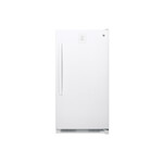 GE FUF17SMRWW 33" Garage Ready Upright Freezer with 17.3 cu. ft. Capacity, and Turbo Freeze in White