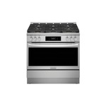 Frigidaire GCFG3661AF Gallery 36" Gas Range with 6 Burners, 4.6 cu. ft. Oven Capacity, Air Fry, in Stainless Steel