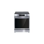 Frigidaire GCFI3060BF 30" Induction Range with 5 Radiant Burners, 6.2 cu. ft. Oven Capacity, 3600 Watts Heating Power, Air Fry Mode, Sabbath Mode, Convection Cook in Stainless Steel