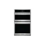 Frigidaire GCWM2767AF 27" Gallery Series Microwave Combination Wall Oven with 5.5 cu. ft. Total Capacity, Total Convection System, Steam Bake, Air Fry (Stainless Steel)