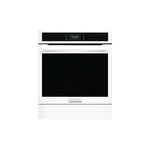 Frigidaire GCWS2438AW 24" Gallery Series Single Electric Wall Oven with 2.8 cu. ft. Capacity, Air Fry, Steam Clean and Self-Clean (White)