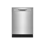 Frigidaire GDPP4515AF 24" Gallery Series Built-In Dishwasher with 14 Place Settings, DishSense Sensor Technology in Stainless Steel