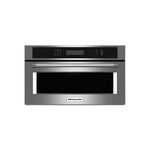 KitchenAid KMBP100ESS 30" Built-In Microwave Oven with 1.4 cu. ft. Capacity, Convection Cooking, Sensor Steam Cycle, Halogen Interior Light and Speed Cook (Stainless Steel)