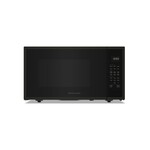 KitchenAid KMCS122RBS Countertop Microwave with 1.6 Cu. Ft. Capacity, 1200 Cooking Watts, Sensor Cook and Steam Clean Function (Black Stainless Steel with PrintShield Finish)