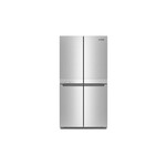 KitchenAid KRQC506MPS 36" Counter-Depth 4-Door French Door Refrigerator with 19.4 cu. ft. Capacity, Custom Freeze Zone and ExtendFresh Temperature Management System in Stainless Steel with PrintShield Finish