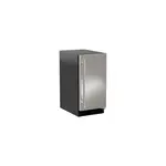 Marvel MACL215SS01B 15 inch Low Profile Clear Ice Maker with 39 lb Daily Production Capacity, 28 lb Storage Capacity, Gravity Drain, in Stainless Steel