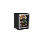 Marvel MARE124SG31A 24" Low Profile Compact Refrigerator with 4.9 cu. ft. Capacity, 2 Cantilevered Shelves, ADA Compliant in Stainless Steel