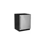 Marvel MARE124SS31A 24" Low Profile Compact Refrigerator with 4.9 cu. ft. Capacity, 2 Cantilevered Shelves, ADA Compliant in Stainless Steel