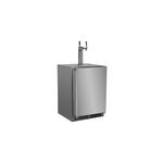 Marvel MOKR124SSB1A 24 inch Outdoor Dual Tap Built-In Beer Dispenser with 5.7 cu. ft. Capacity, in Stainless Steel