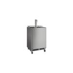 Marvel MOKR224SSC1A 24 inch Outdoor Single Tap Mobile Wine Dispenser with 5.7 cu. ft. Capacity, in Stainless Steel