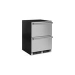 Marvel MPDR424SS71A 24 inch Professional Refrigerated Drawers with 5 cu. ft. Capacity, Dynamic Cooling Technology, in Stainless Steel