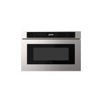 Beko MWDR24100SS 24" Built-in Microwave Drawer, 1.2 cu. ft. Capacity, 950 Cooking Watts, Automatic Sensor Programs, Spacious Interior, Seamless Design, in Stainless Steel