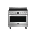 Frigidaire PCFI3670AF Professional Series 36" Freestanding Induction Range with 5 Elements, 4.4 cu. ft. Oven Capacity, Steam Clean in Stainless Steel