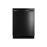 GE Profile PDT795SBVTS 24 inch Built-In Dishwasher with 16 Place Settings, UltraFresh System, Microban Antimicrobial Protection, Stainless Steel Interior and Sanitize Cycle in Black Stainless Steel