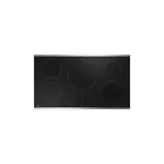 GE Profile PEP9036STSS 36" Built-In Touch Control Electric Cooktop with 5 Elements, Stainless Steel on Black