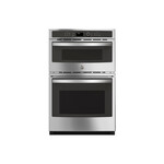 GE Profile PK7800SKSS 27" Built-in Combination Double Wall Oven/Microwave with 4.3 cu. ft. Oven Capacity, 1.7 cu. ft. Microwave Capacity, Steam Self-clean option, True European Convection and Touch controls in Stainless Steel