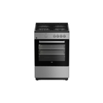 Beko SLGR24410SS 24" Slide-In Gas Range with 4 Burners, 2.51 cu. ft. Capacity, Powerful Dual Ring Burner, Auto Reignition, in Stainless Steel