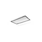 Faber STRTIS36WHV 36" Stratus Isola Smart Ceiling Range Hood with 600 CFM, Perimeter Aspiration and Faber Cloud App (White)