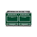 Viking TVDR6616IIV Tuscany Series 66" Dual Fuel Range with 6 Sealed Burners and 2 Induction Elements, and 7.6 cu. ft. Oven Capacity (Ivy)