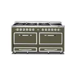 Viking TVDR6616IMA Tuscany Series 66" Dual Fuel Range with 6 Sealed Burners and 2 Induction Elements, and 7.6 cu. ft. Oven Capacity (Martini)