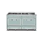 Viking TVDR6616ISP Tuscany Series 66" Dual Fuel Range with 6 Sealed Burners and 2 Induction Elements, and 7.6 cu. ft. Oven Capacity (Splash)