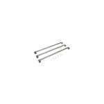 JennAir W11296021 Refrigerator Handle Kit, RISE Stainless Steel, 42 inch FDBM (Qty 3 handles)