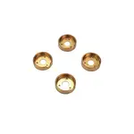 JennAir W11323068 Set of 4 Range Brass Knob Bezels, Oven