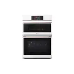 LG Studio WCES6428N 30" Combi Wall Oven with 6.4 cu. ft. Total Capacity, 7" LCD Touch Screen Control, InstaView Window, Steam Sous Vide (Essence White)