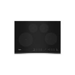 Whirlpool WCI55US0JS 30" Induction Cooktop with 4 Induction Elements, 3000 Watts Heating Power, Control Lock Mode, Pan Detection, Keep Warm (Stainless Steel)