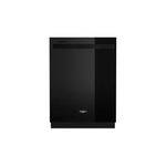 Whirlpool WDT740SALB 24 inch Built-In Dishwasher with 12 Place Setting, High Temperature Wash Option, Cycle Status Indicator, 5 Wash Cycles (Black)