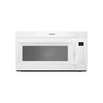 Whirlpool WMH32519HW 30" Over-the-Range Microwave with 300 CFM, 1.9 cu. ft. Capacity, 1000 Cooking Watts, Sensor Cooking, Electronic Touch Controls, Steam Cooking in White