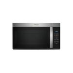 Whirlpool WMMS3130RS 30 inch Over-the-Range Microwave with 1.7 cu. ft. Capacity, 1000 Cooking Watts, 10 Power Levels, Express Cooking Buttons, Dishwasher-Safe Turntable Plate (Stainless Steel)