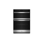 Whirlpool WOEC5027LZ 27" Wall Oven with Microwave Combo, 5.7 cu. ft. Total Capacity, Air Fry Mode, Frozen Bake™ Technology, Control Lock Mode, Senor Cooking (Fingerprint Resistant Stainless Steel)